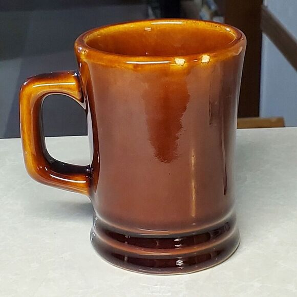 Diversified Ceramics Company DCC Restaurant Ware Brown Coffee Mugs Set of 2 1976 - Picture 5 of 8